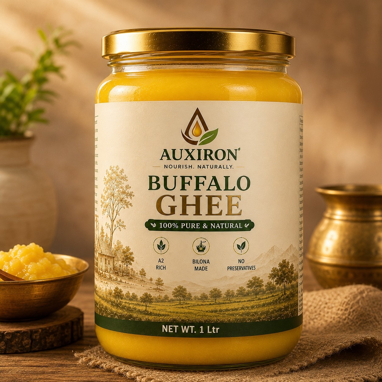 Shuddh Deshi Bilona Ghee | Pure Buffalo Ghee