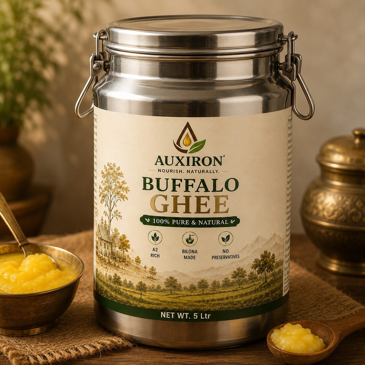 Shuddh Deshi Bilona Ghee | Pure Buffalo Ghee - image 2